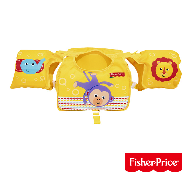 【愛而富L&R】Fisher-Price。幼兒充氣助浮背心 93522