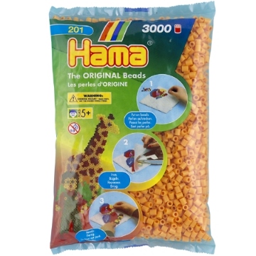 《Hama 拼拼豆豆》3,000顆拼豆補充包（60號泰迪熊）