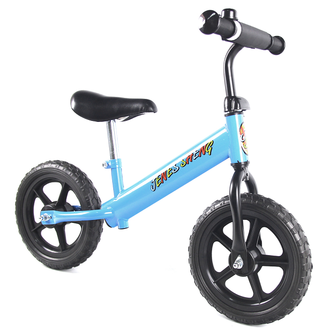 JS 12吋兒童平衡滑步車(天空藍)