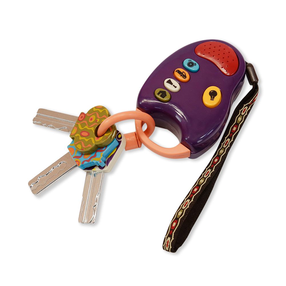 美國【B.Toys】感統玩具_快樂的鎖匙 BX1200Z