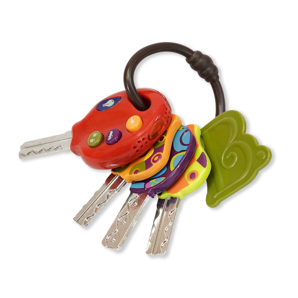 美國【B.Toys】感統玩具_幸運的鑰匙 BX1227Z