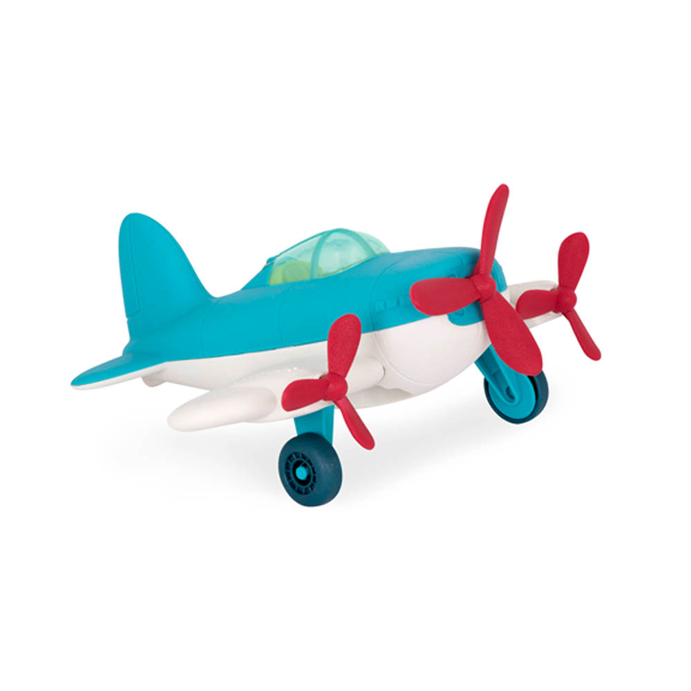 美國【B.Toys】感統玩具 battat-wonder wheels系列_急轉彎戰鬥機 VE1007Z