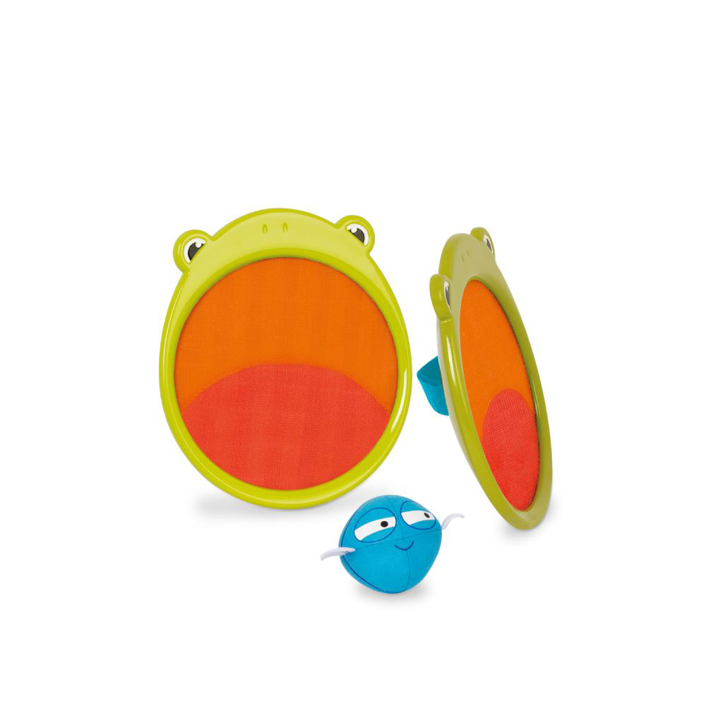 美國【B.Toys】感統玩具 蟲蟲捕手-青蛙小隊 BX1554Z