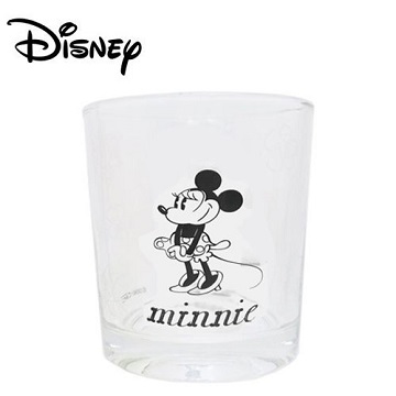 【日本正版】米妮 玻璃水杯 玻璃杯 Minnie 200ml 透明水杯 迪士尼 Disney - 226915
