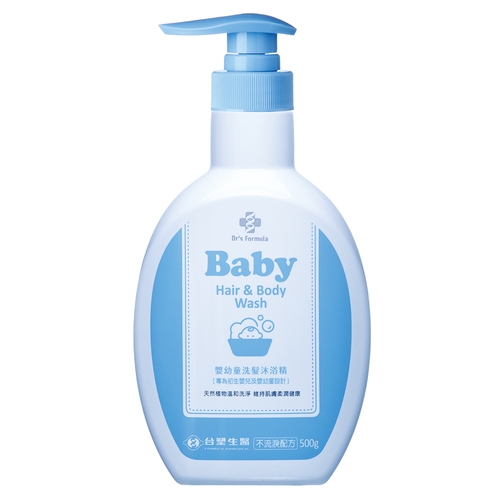 《台塑生醫》Dr’s Formula嬰幼童洗髮沐浴精500g*2入