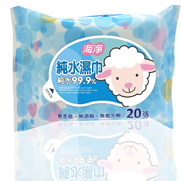 【海淨】純水濕巾20張-36入