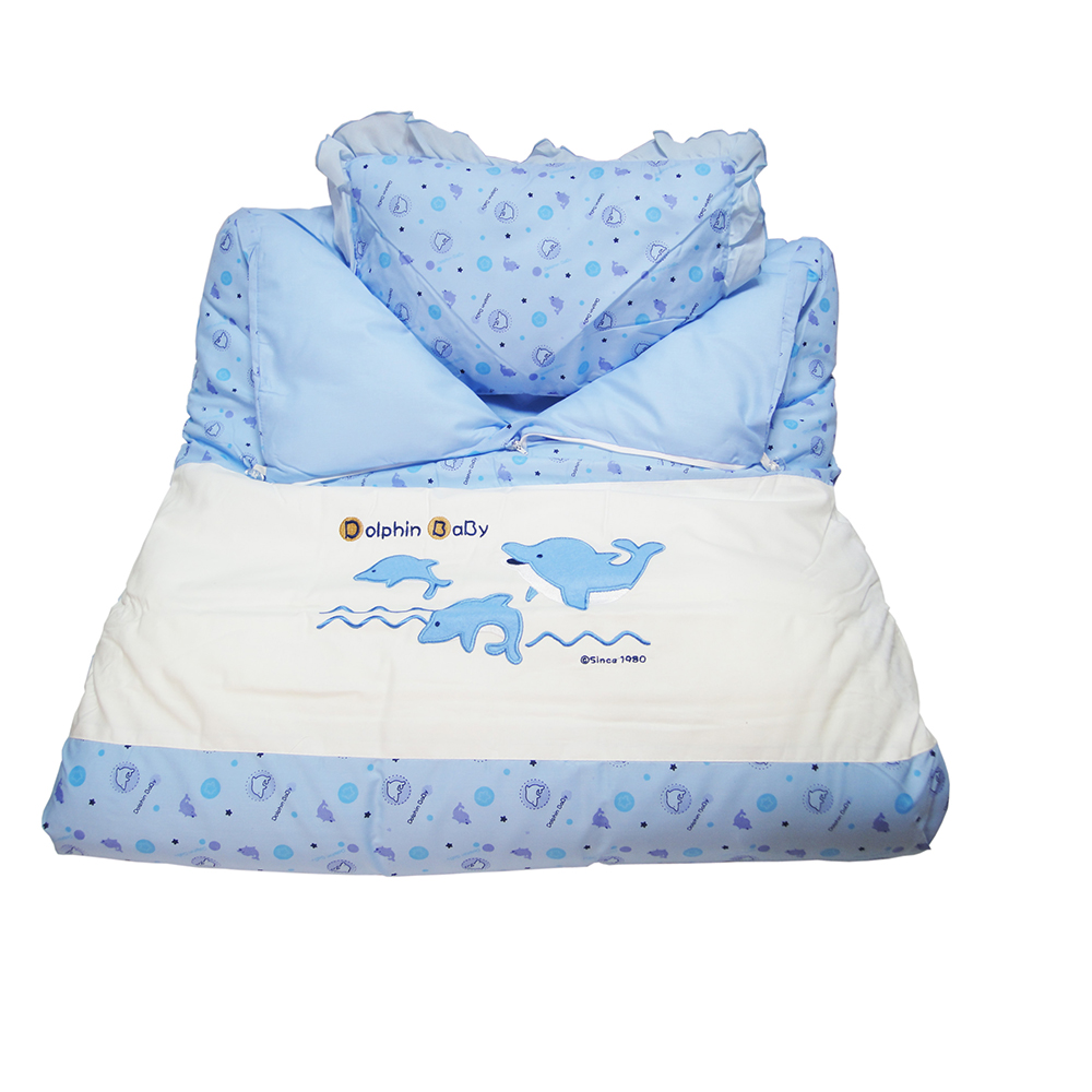 【孩子國】小海豚嬰兒睡袋.*台灣製造*