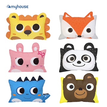 【BabyTiger虎兒寶】MYHOUSE 韓國防蟎抗敏可愛動物夥伴雙面枕頭套 - 六款