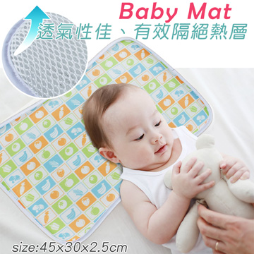 漢妮頂級超透氣3D嬰兒涼枕(45x30x2.5cm)_水果