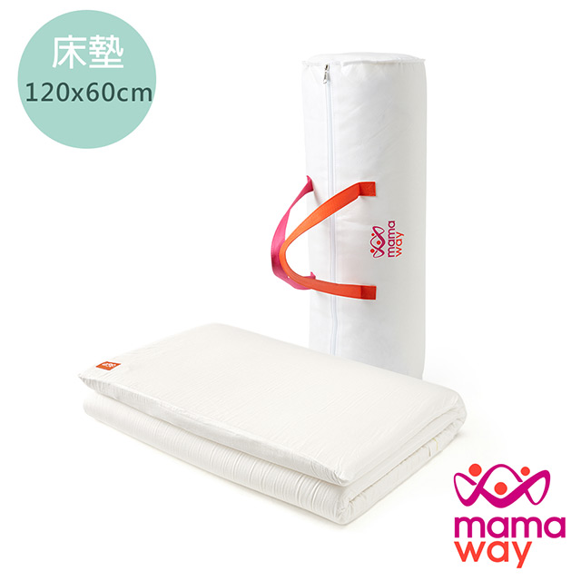 【mamaway 媽媽餵】智慧調溫抗敏防蹣嬰兒床墊(120*60cm)