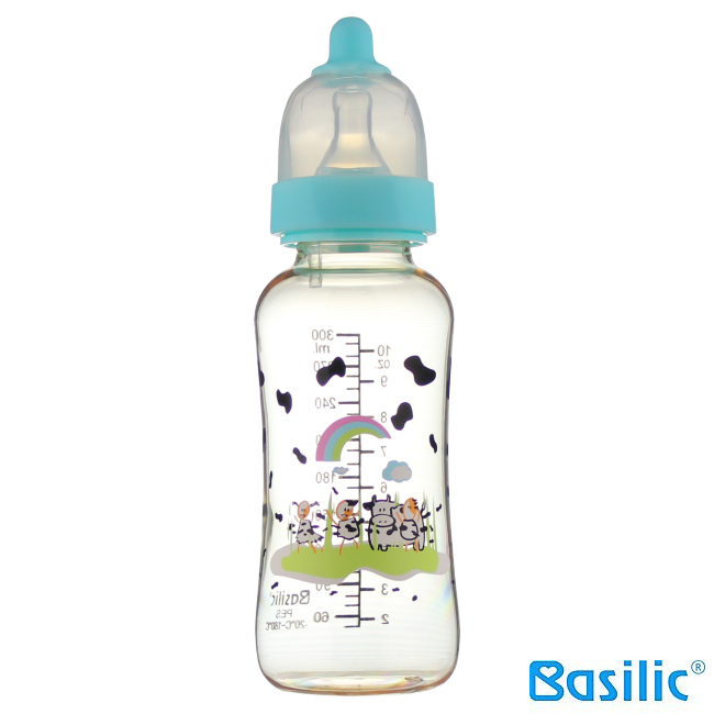 Basilic【貝喜力克】防脤氣PES葫蘆型奶瓶300ml*2