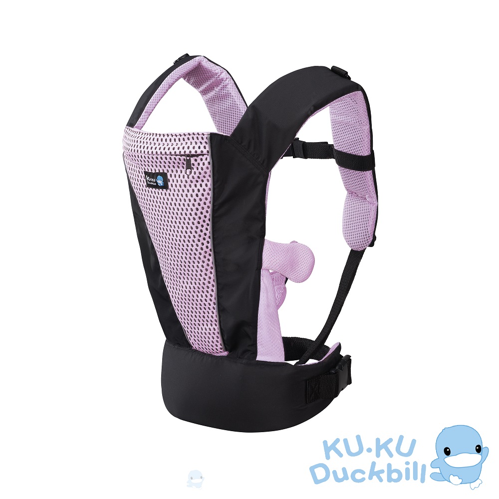 KUKU酷咕鴨超透氣多功能揹帶-紫