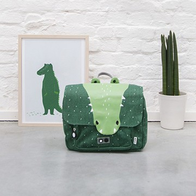 比利時 Trixie 動物造型書包-開心鱷魚