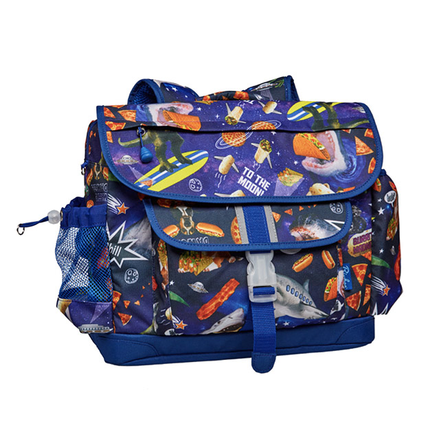 美國Bixbee - 彩印系列太空漫遊中童輕量舒壓背書包