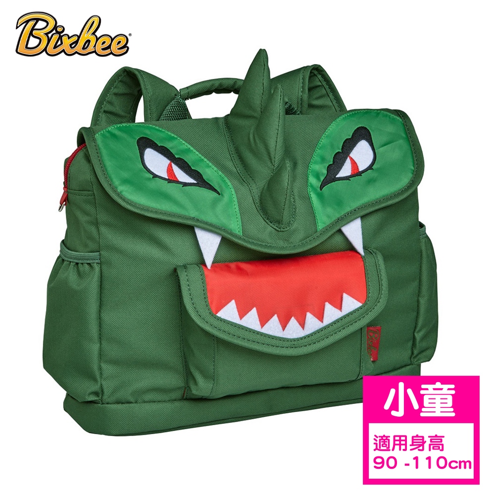 美國Bixbee - 3D動物童趣系列英勇綠恐龍小童背包