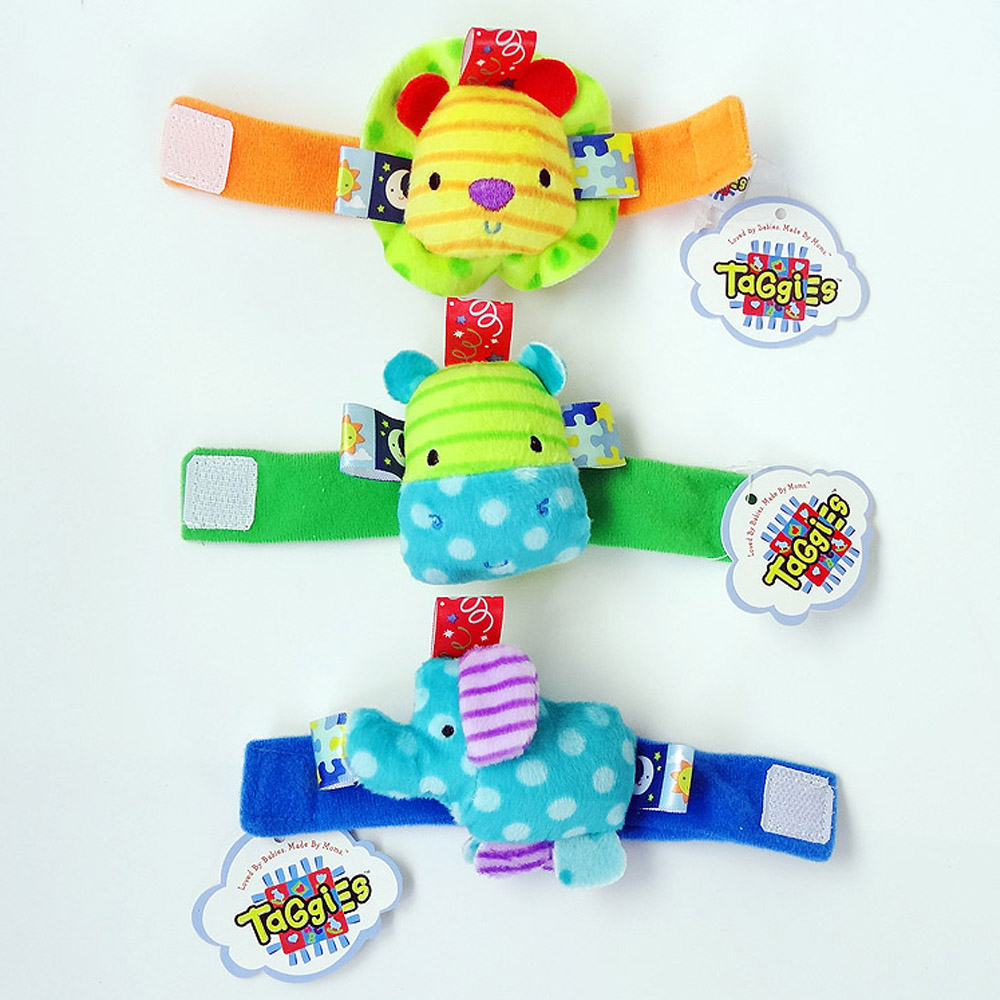 可愛立體寶寶鈴鐺腕帶手錶【3入】