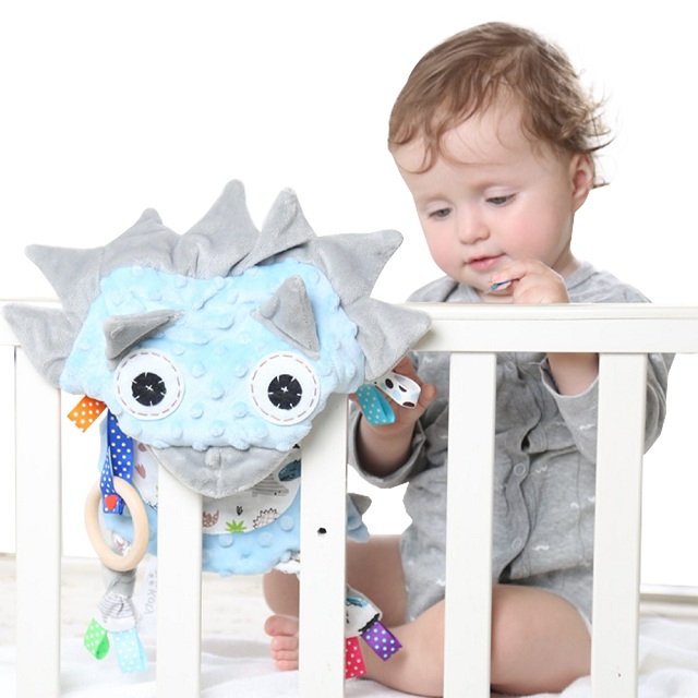 KOTY嬰兒安撫巾 動物造型毛絨玩具