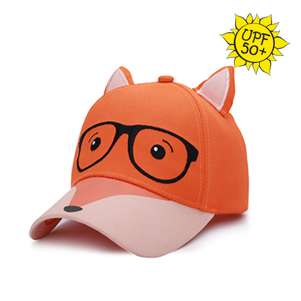 Flapjack 3D防曬透氣棒球帽-狐狸