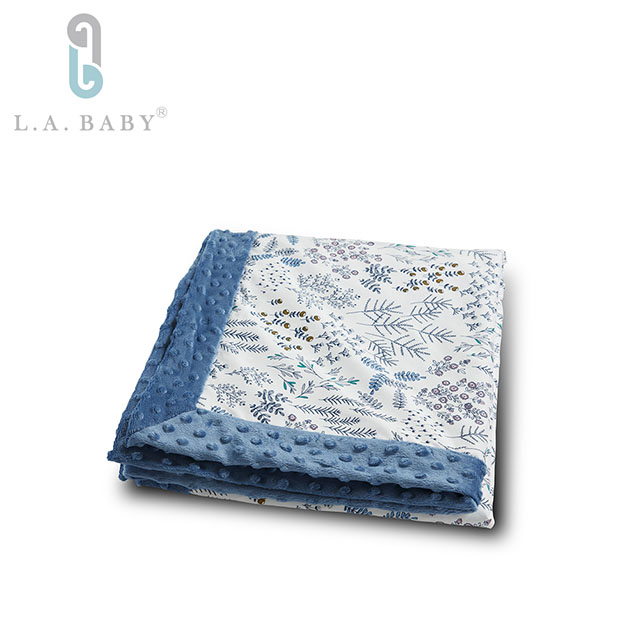 【美國 L.A. Baby】高級保暖樂豆毯 (輕柔) - 110 x 140 (cm) 9款