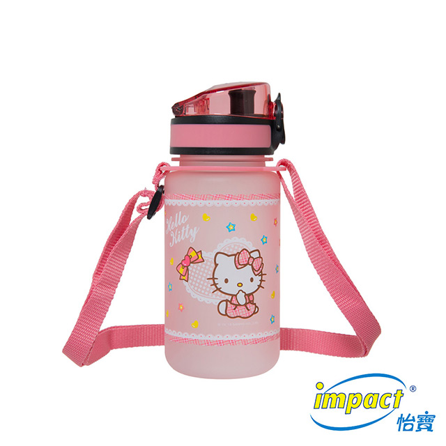 【IMPACT】怡寶時尚學院-kitty甜心杯-長背帶(350ml)-粉紅 IMKTB07PK