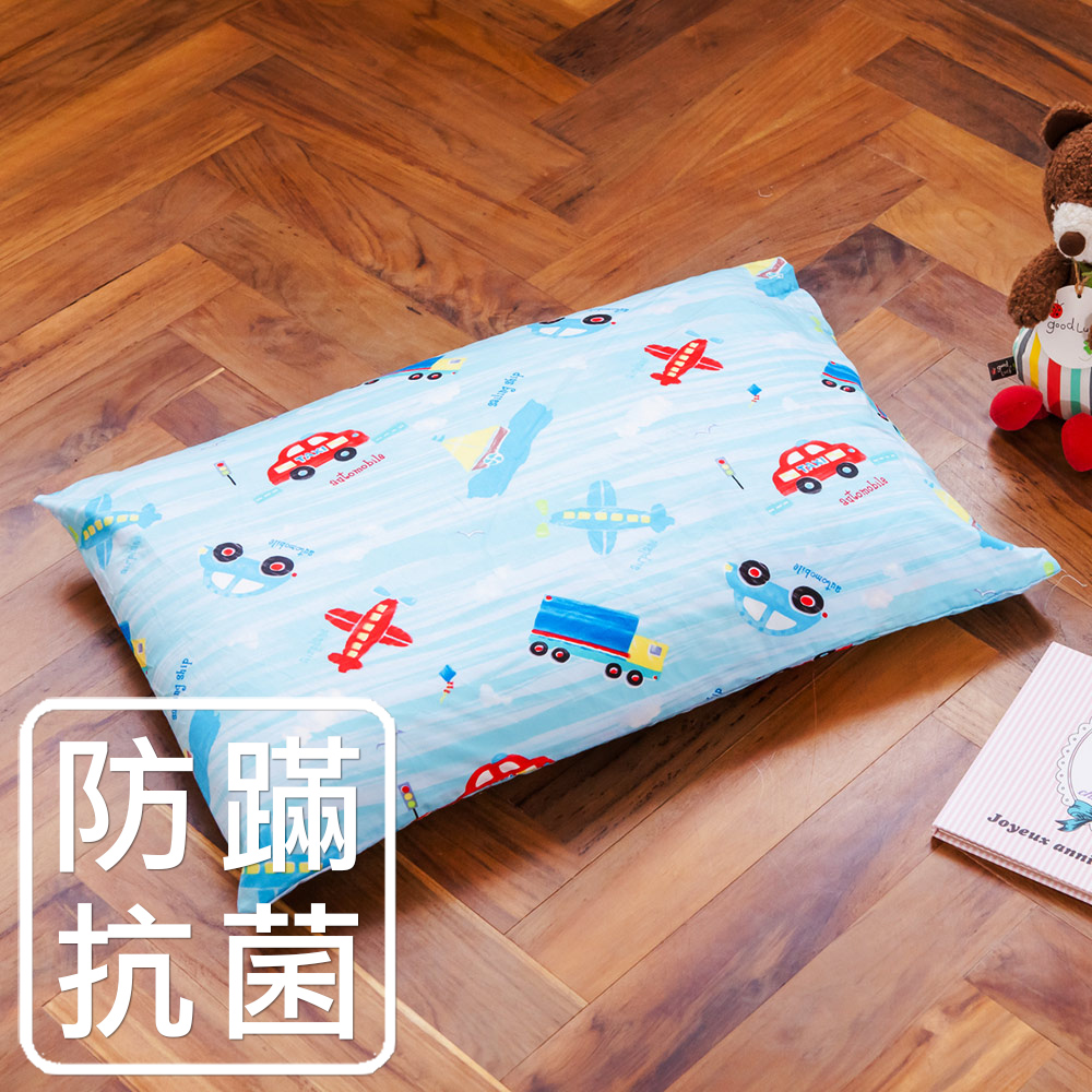 鴻宇HongYew 美國棉防蹣抗菌 夢想號-兒童標準乳膠枕