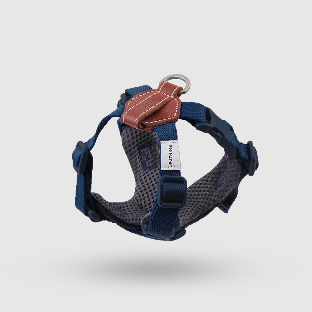 斯普尼克SPUTNIK-EXPLORE/寵物胸背帶Harness藍色S