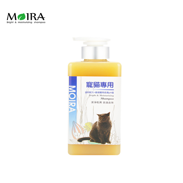 【MOIRA莫伊拉】 極緻精華 溫和配方洗毛精 - 寵貓專用 500ml X 1瓶