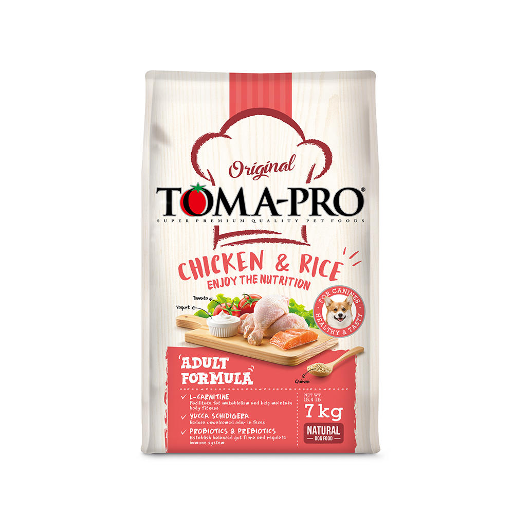 【TOMA-PRO 優格】成犬高適口性雞肉+米飼料 / 乾糧-7公斤
