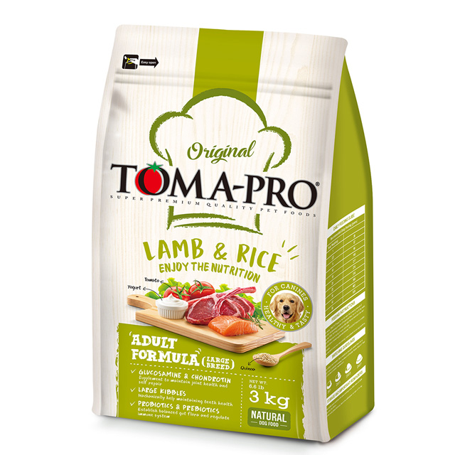 【TOMA-PRO 優格】成犬骨關節強化羊肉+米大顆粒飼料 / 乾糧-3公斤