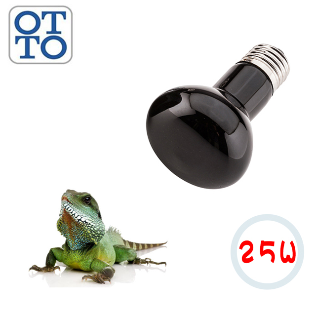 OTTO 奧圖 25W爬蟲月光保溫燈泡 ML-25W(避免影響動物睡眠模式)