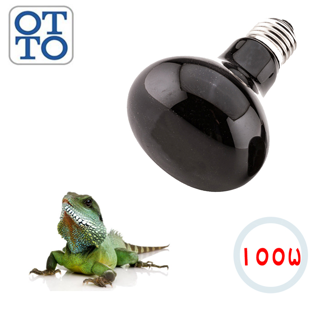 OTTO 奧圖 100W爬蟲月光保溫燈泡 ML-100W(避免影響動物睡眠模式)