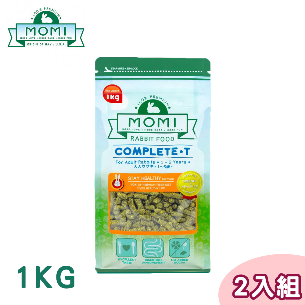 【兩包組】MOMI摩米營養全成兔T 1公斤裝
