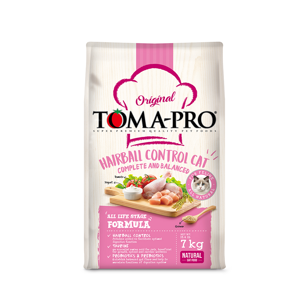 【TOMA-PRO 優格】成幼貓化毛高纖雞肉+米飼料 / 乾糧-7公斤