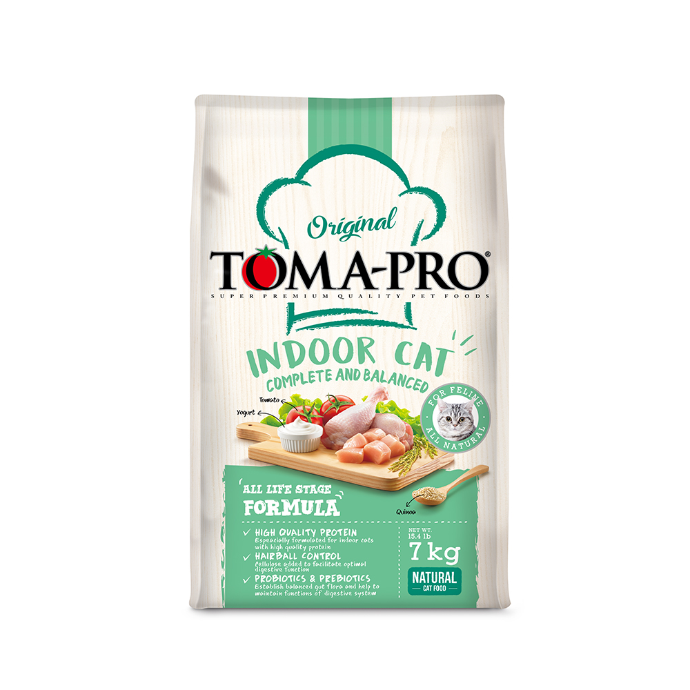 【TOMA-PRO 優格】室內貓低活動量雞肉+米飼料 / 乾糧-7公斤