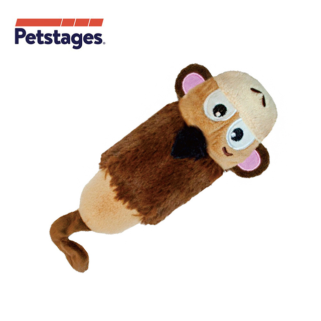 《美國 Petstages》633 嗶波猴子 潔牙 咬合 玩樂 發出聲音 吸引狗狗磨牙