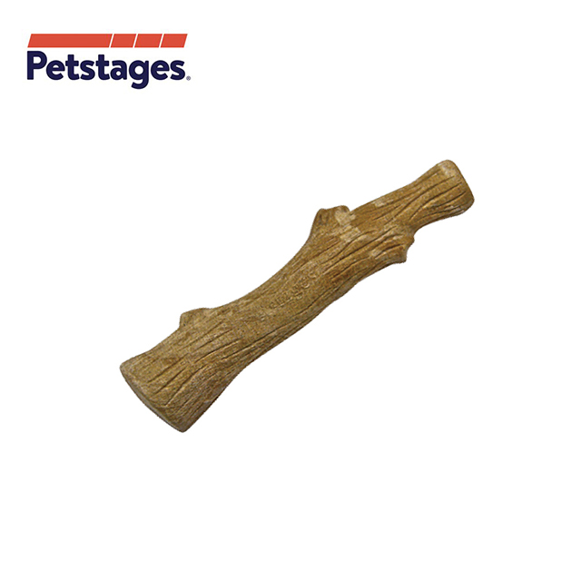《美國 Petstages》犬用啃咬天然木頭香 217 耐咬史迪克-S（小型犬）