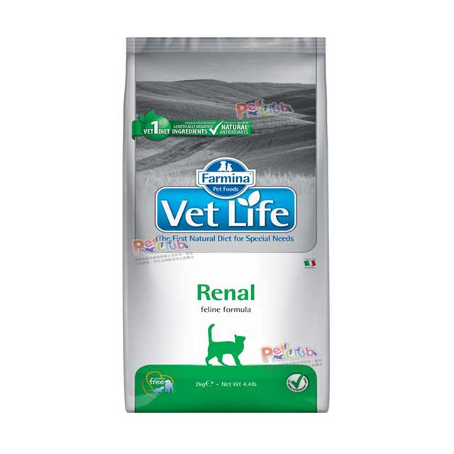 【義大利Farmina法米納】Vet Life天然處方系列-貓用腎臟配方2kg
