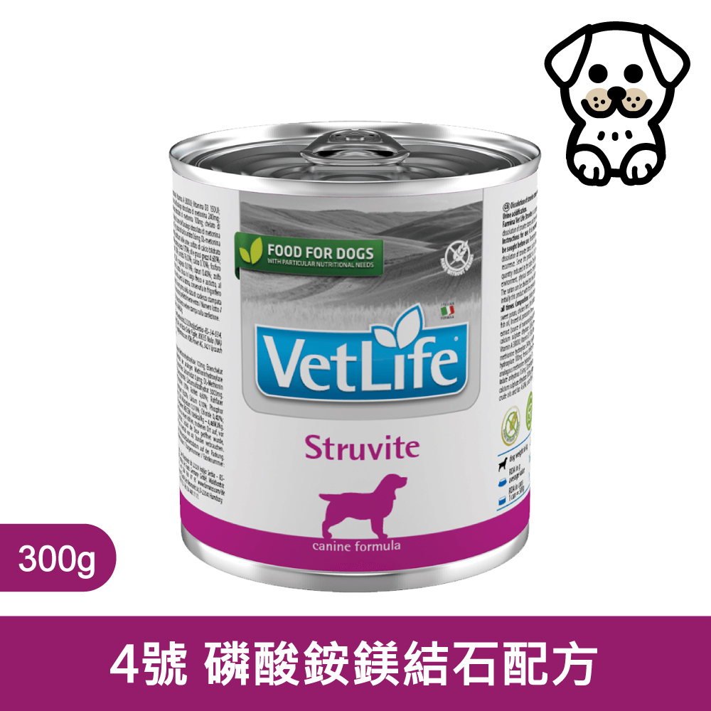 【Farmina 法米納】犬用天然處方系列-磷酸銨鎂結石配方300g*6罐
