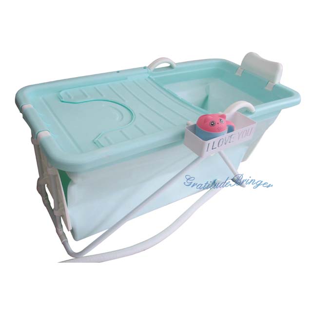 【感恩使者】折疊式浴缸 ZHCN1903 - 舒適泡澡桶 不佔空間 DIY/簡單組裝