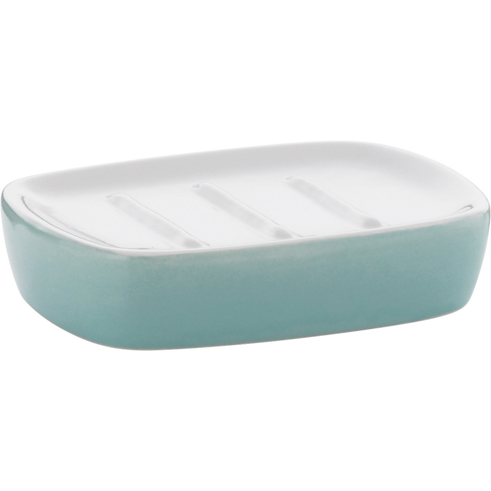 KELA Landora陶製肥皂盒(藍綠)