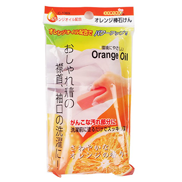 日本 不動化學 橘子油去污棒