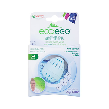英國ECOEGG--環保智能潔衣蛋補充包(54次洗滌)