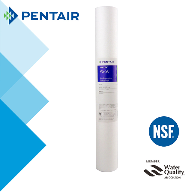 怡康 PENTAIR 20吋標準小胖5微米PP棉濾芯