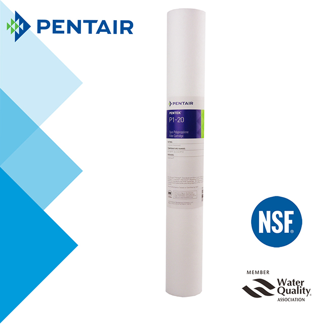 怡康 PENTAIR 公規20吋小胖1微米PP棉濾芯