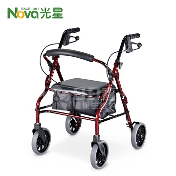 【光星NOVA】鋁製四輪助行車 V4206