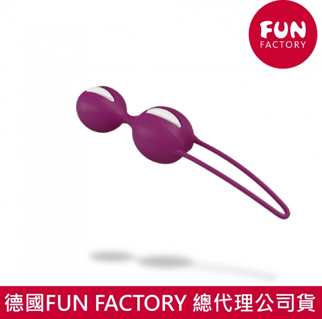 德國FUN FACTORY 聰明球球雙球DUO-女性情趣運動球球(白/紫)