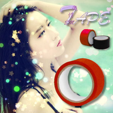 【久愛精選】激情SM安全防靜電膠帶-紅