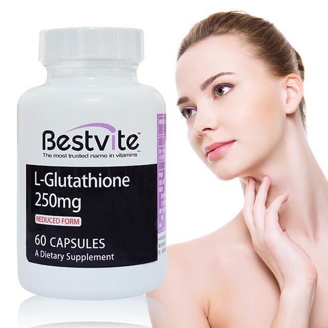 【美國BestVite】必賜力頂級穀胱甘太膠囊L-Glutathione(60顆)