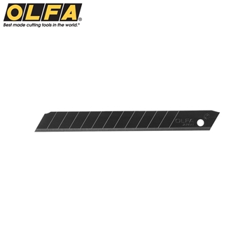 日本OLFA折斷式刀片ABB-50黑刃美工刀片(50片裝)