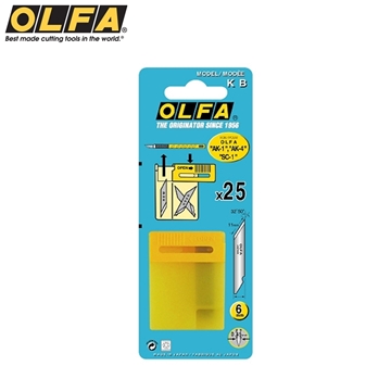 日本OLFA筆刀刀片KB筆刀替刃筆刀刀片AK-1專用替刃